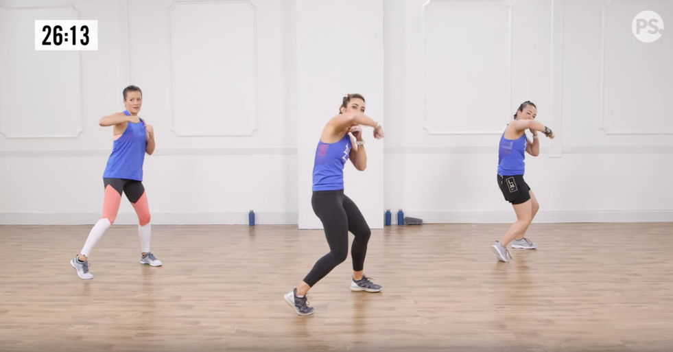 No Gym? No Problem! #45 Popsugar BodyCombat-Inspired Kickboxing Workout 30 minutes | lookingjoligood.blog